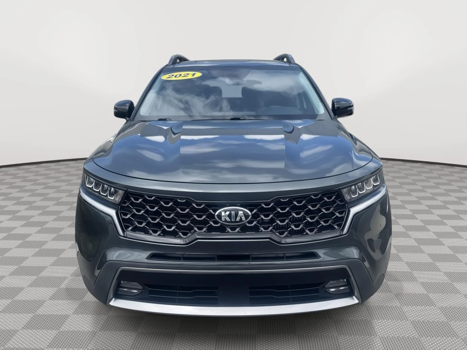Used 2021 Aruba Green Kia EX image 3
