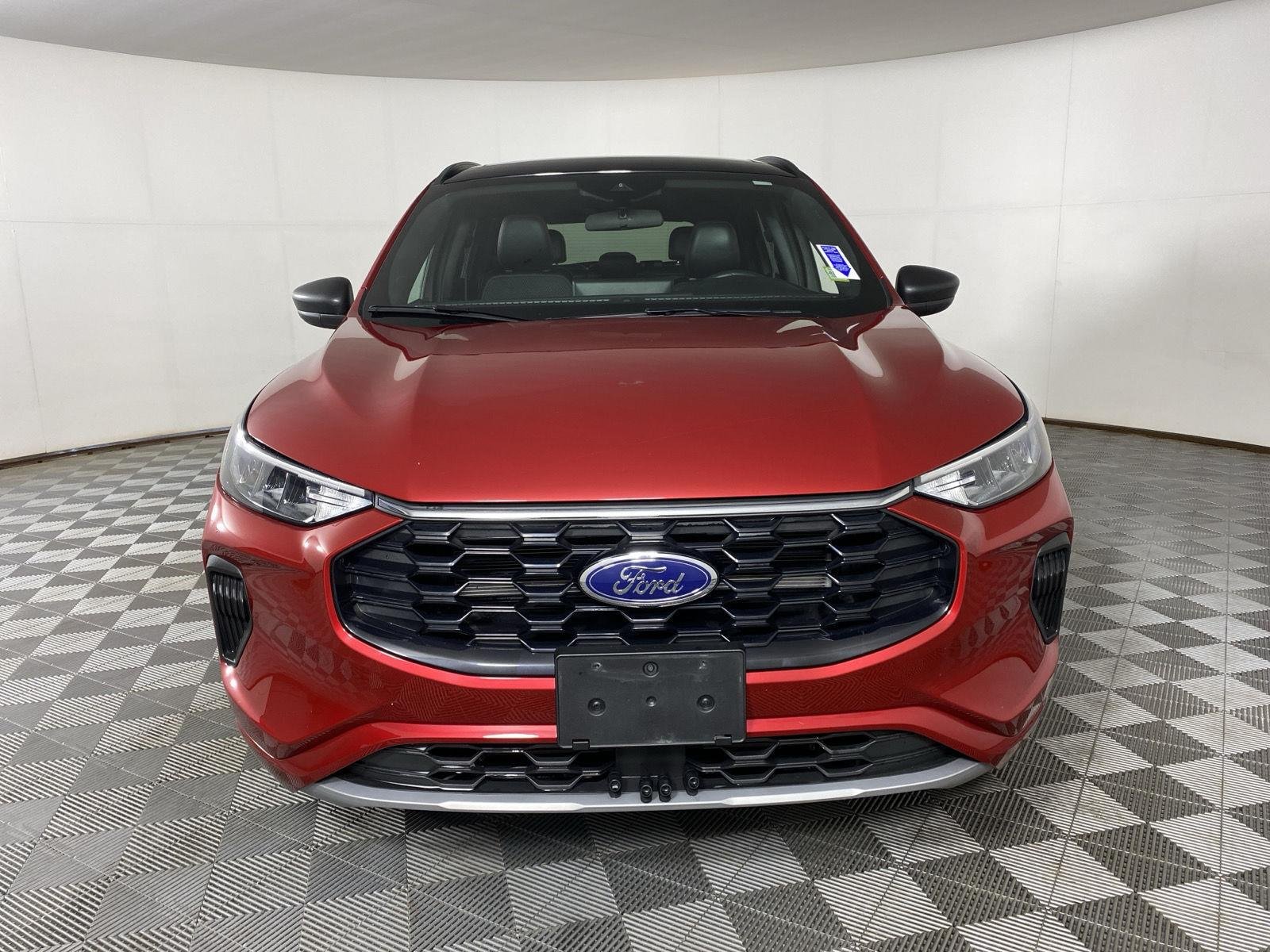Used 2024 Rapid Red Metallic Tinted Clearcoat Ford ST-Line image 5