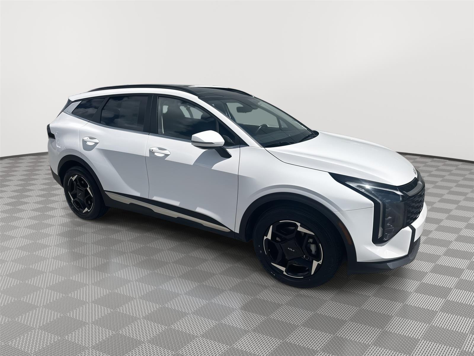 Used 2026 Glacial White Pearl Kia EX image 3