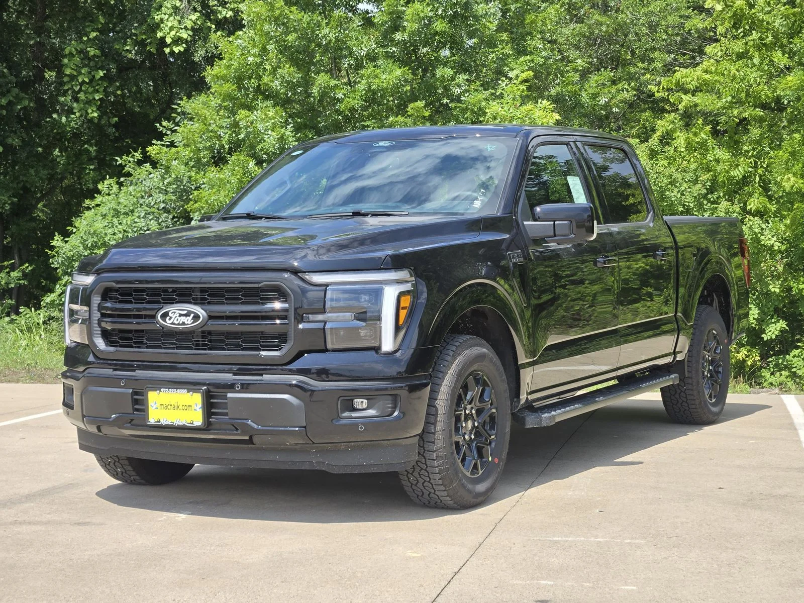 New 2026 Agate Black Metallic Ford Lariat® image 2