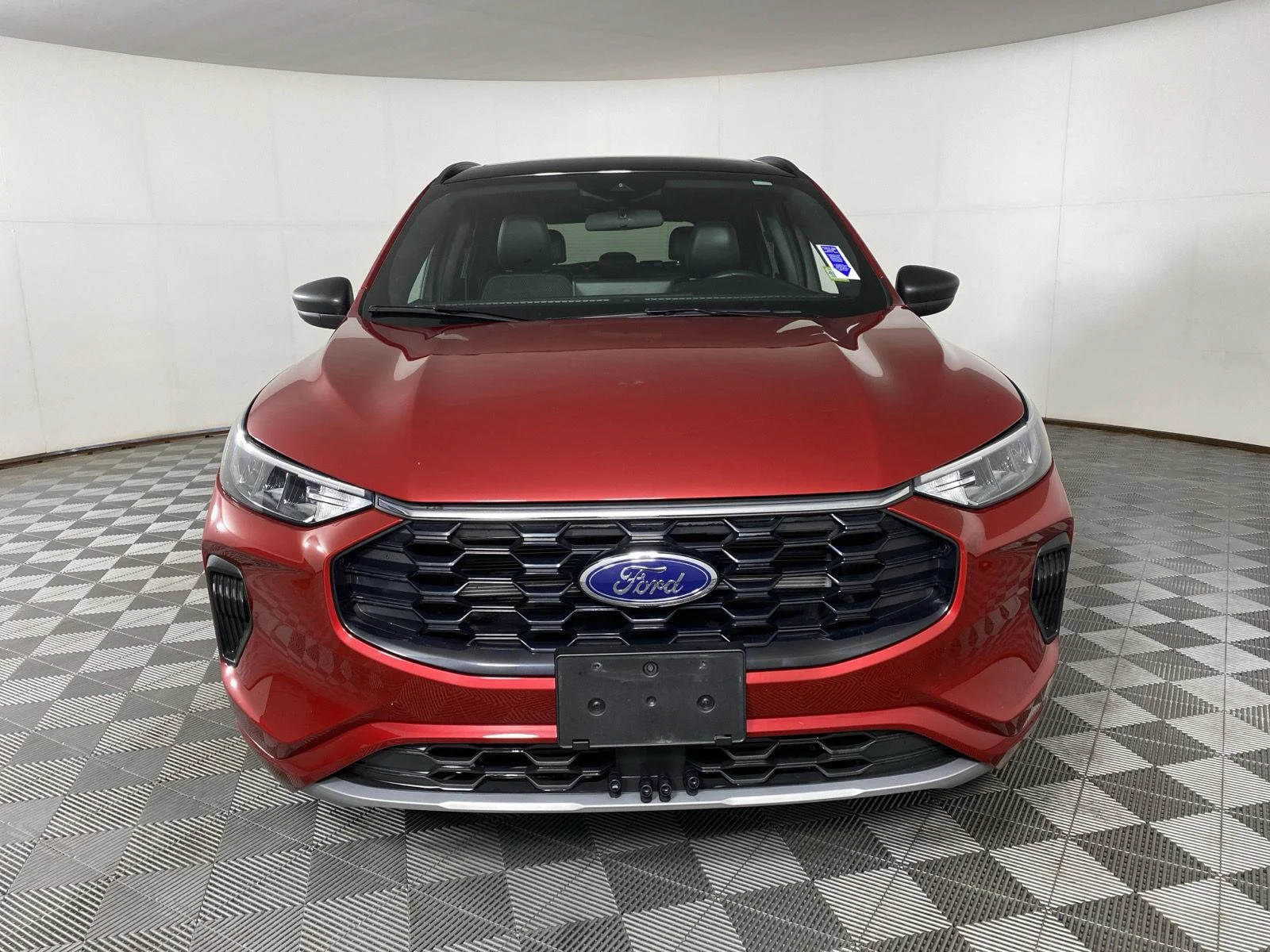 Used 2024 Rapid Red Metallic Tinted Clearcoat Ford ST-Line image 5