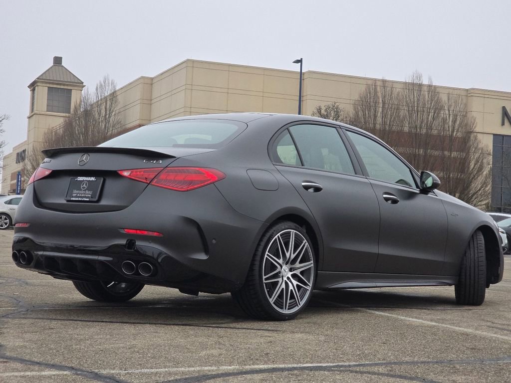 New 2026 MANUFAKTUR exclusive graphite grey magno Mercedes-Benz C 43 AMG® image 55