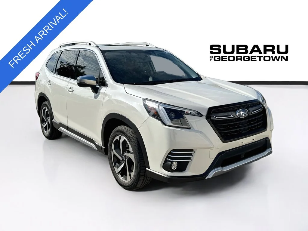 Certified Used 2023 White Subaru Touring image 1