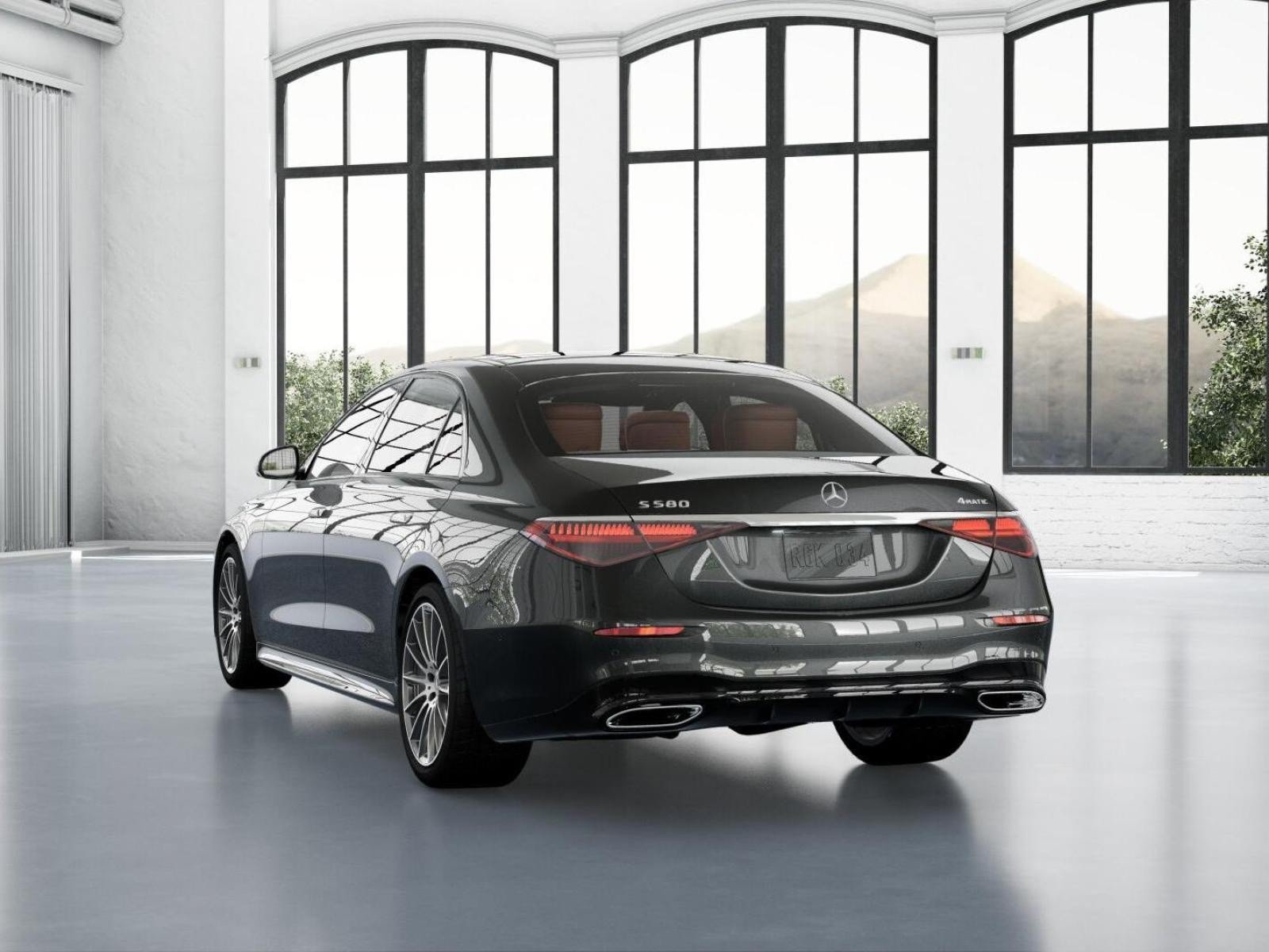 New 2026 Graphite Grey Metallic Mercedes-Benz S 580 4D Sedan 4MATIC® image 28
