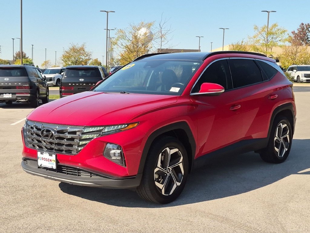 Used 2022 Red Hyundai Limited image 3