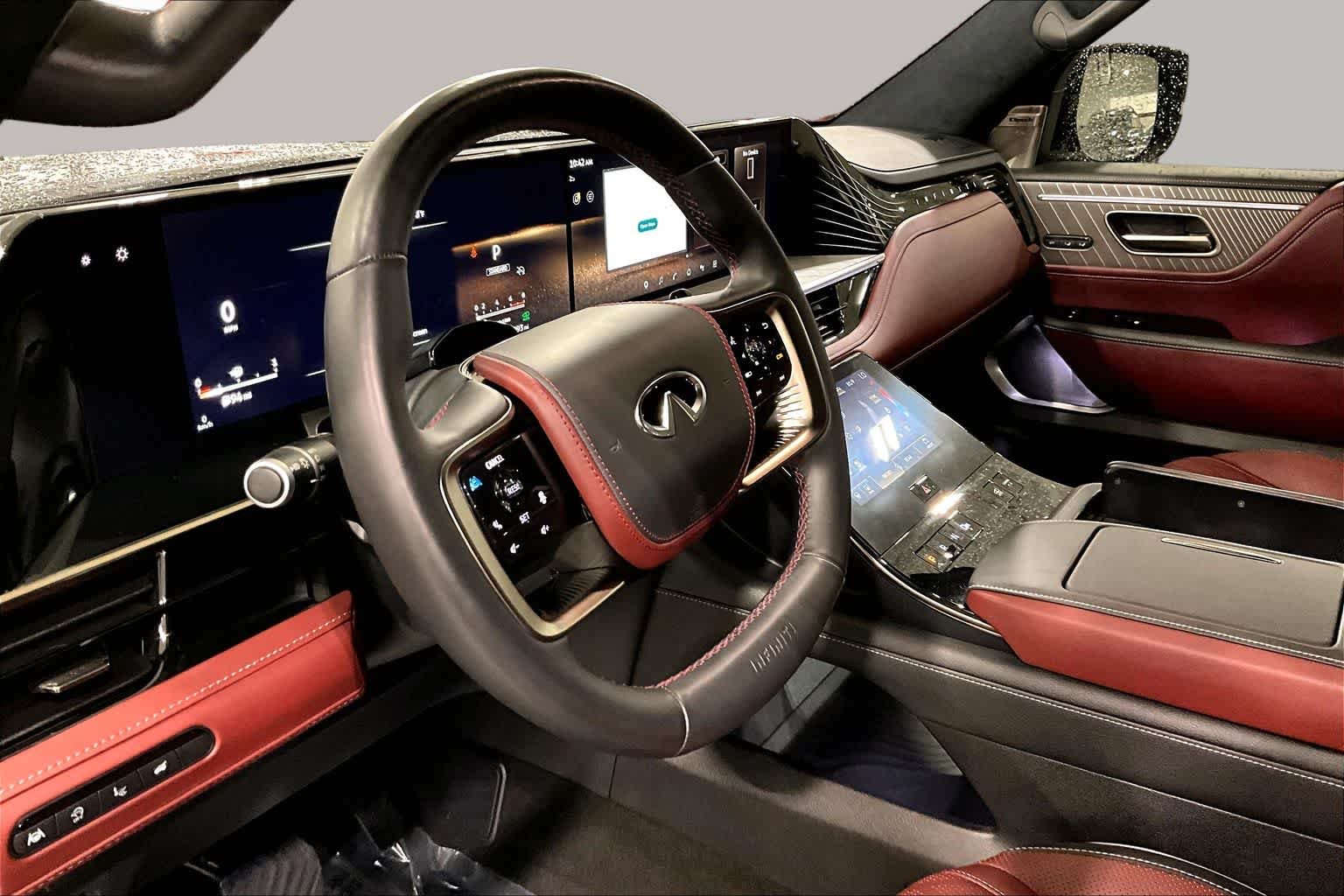 Used 2025 Dynamic Metal/Black Obsidian INFINITI AUTOGRAPH image 16