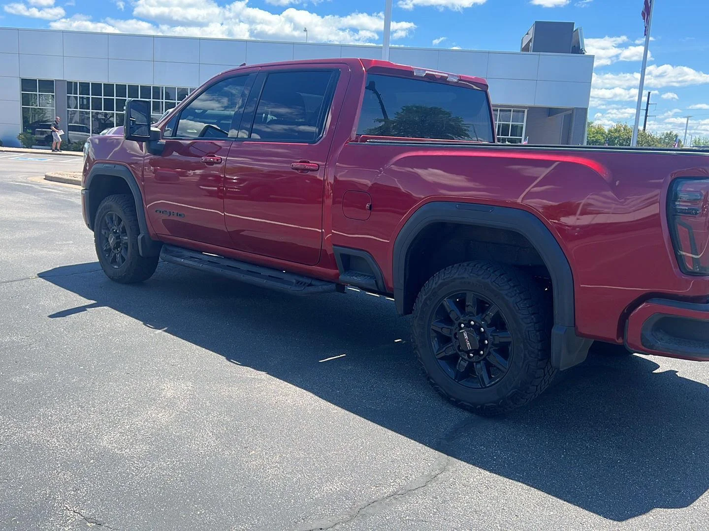 Used 2024 Volcanic Red Tintcoat GMC AT4 image 12