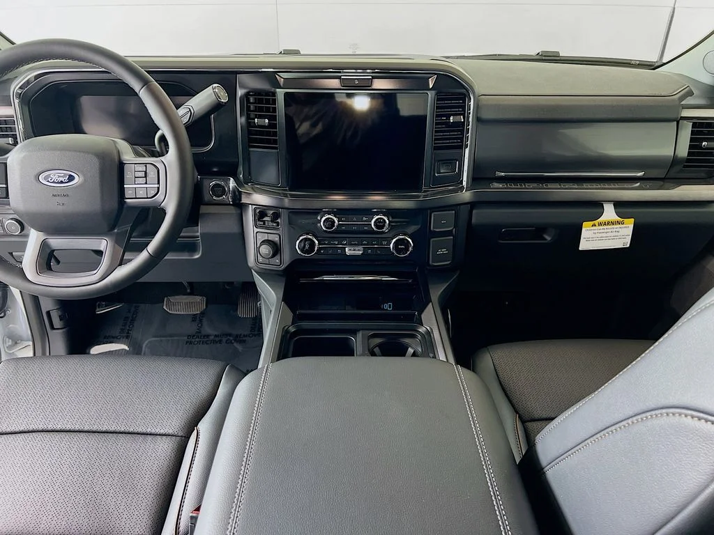 New 2026 Star White Metallic Tri-Coat Ford Lariat image 7