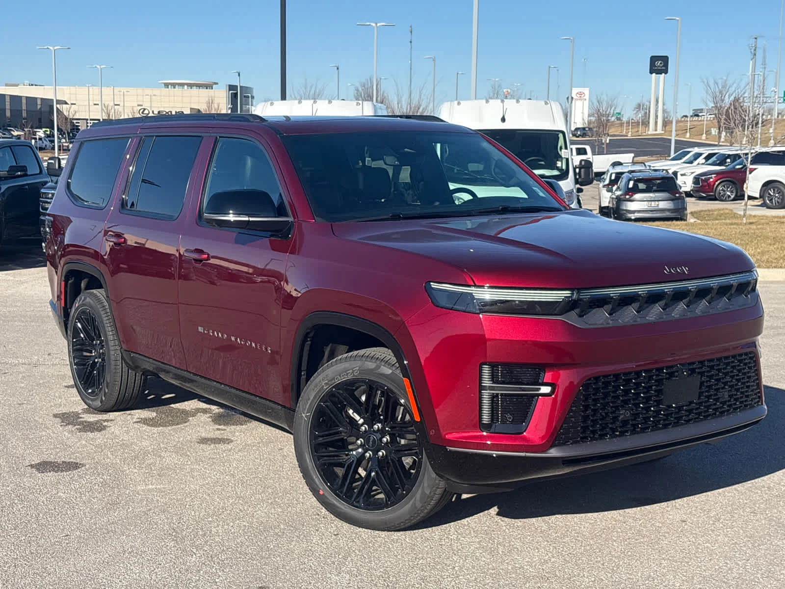 New 2026 Velvet Red Pearlcoat Jeep Limited Reserve image 2