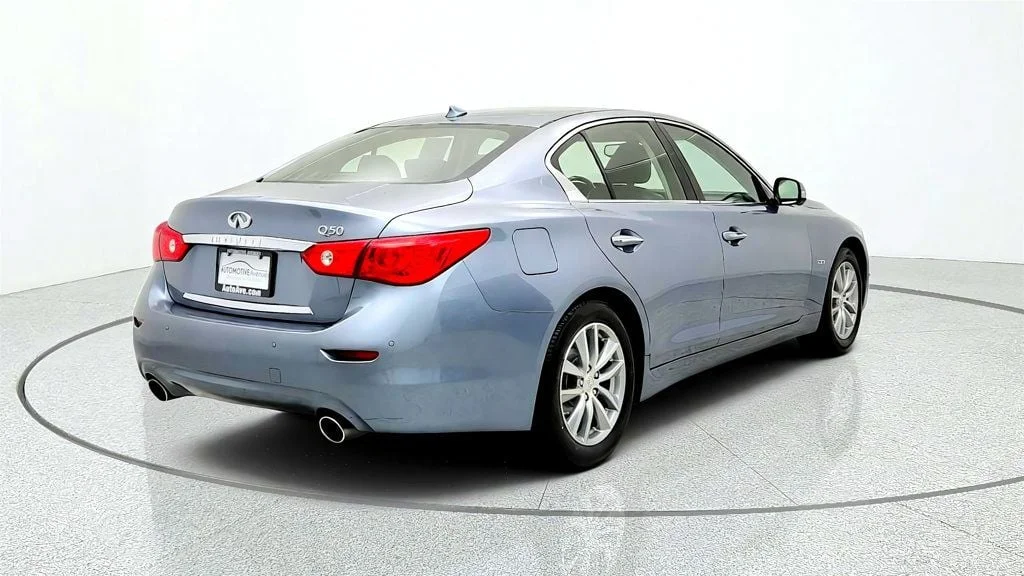 Used 2017 Hagane Blue INFINITI 2.0t Premium RWD w/ Driver Assistance Package & Premium Plus image 5