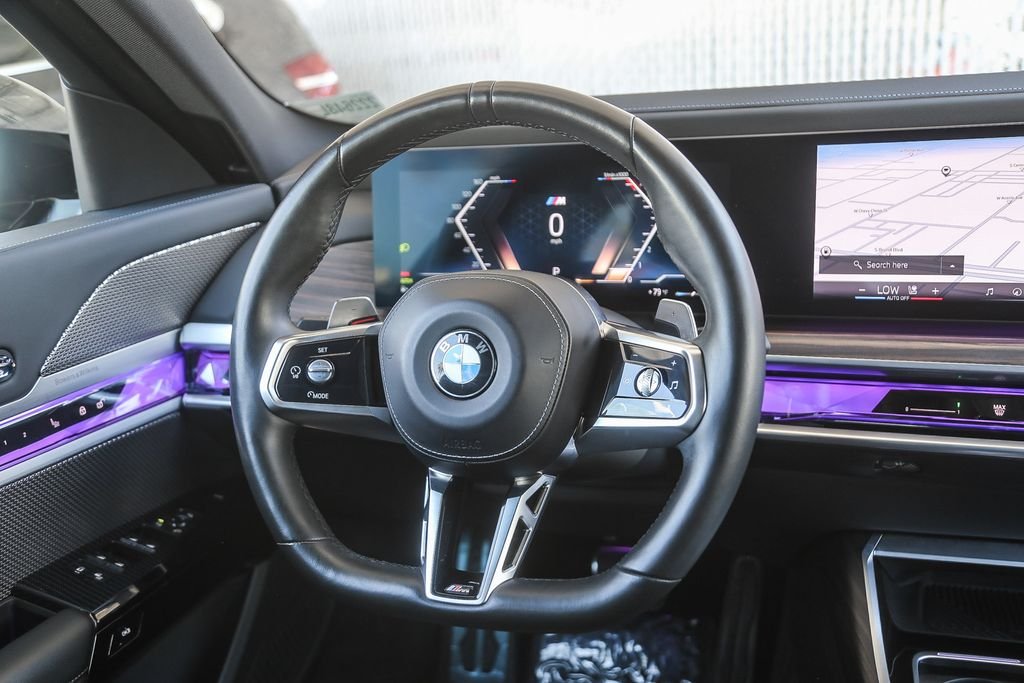 Certified Used 2023 Black Sapphire Metallic BMW 740i image 12