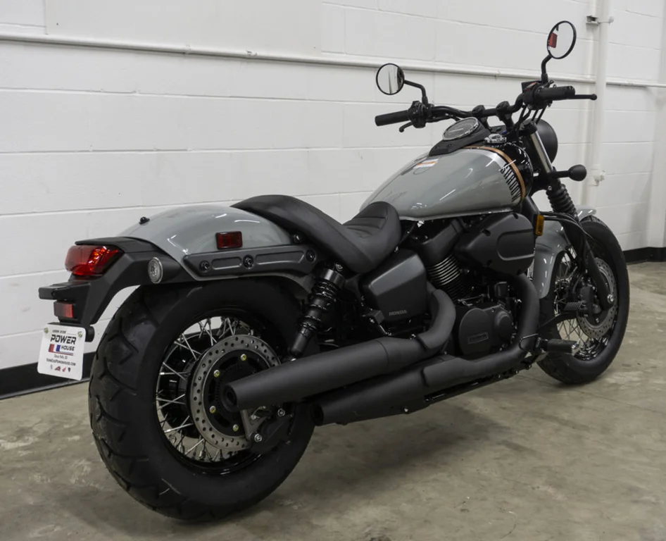 New 2025 DEEP PEARL GRAY Honda Powersports Phantom ABS image 2