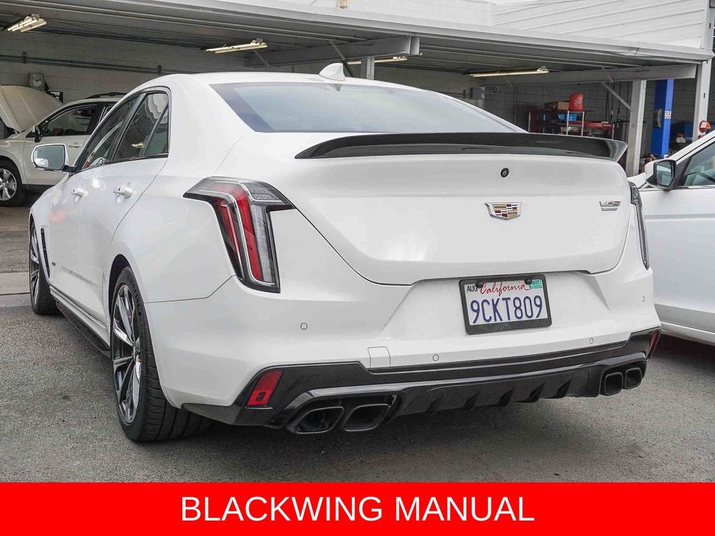 Used 2022 Summit White Cadillac V-Series image 4