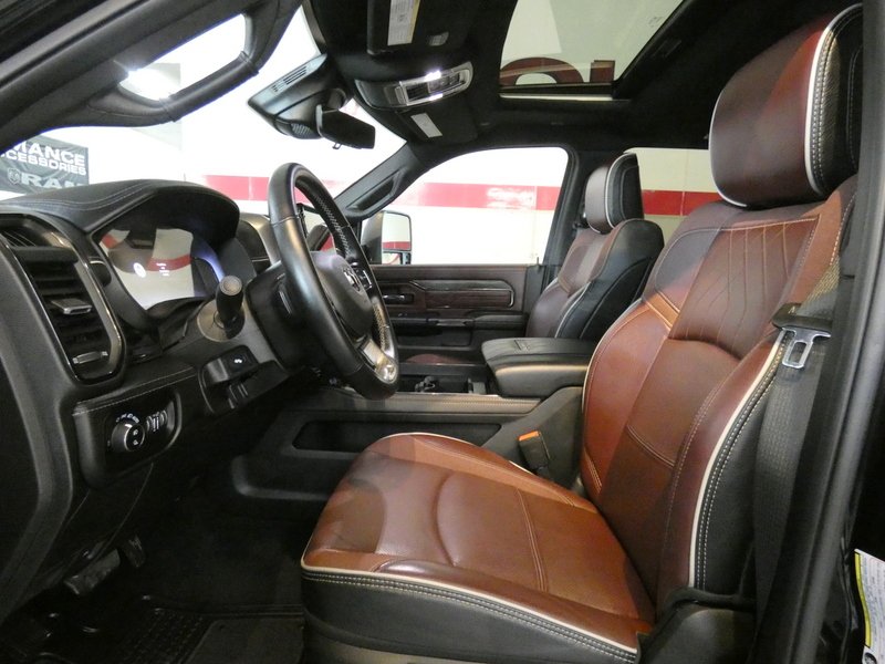 Used 2025 DIAMOND BLACK CRYSTAL PEARLCOAT Ram Limited Mega Cab 6