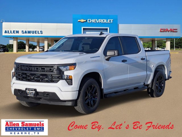 New 2025 Chevrolet Silverado 1500 Custom Crew Cab Pickup in Waco - Main Image