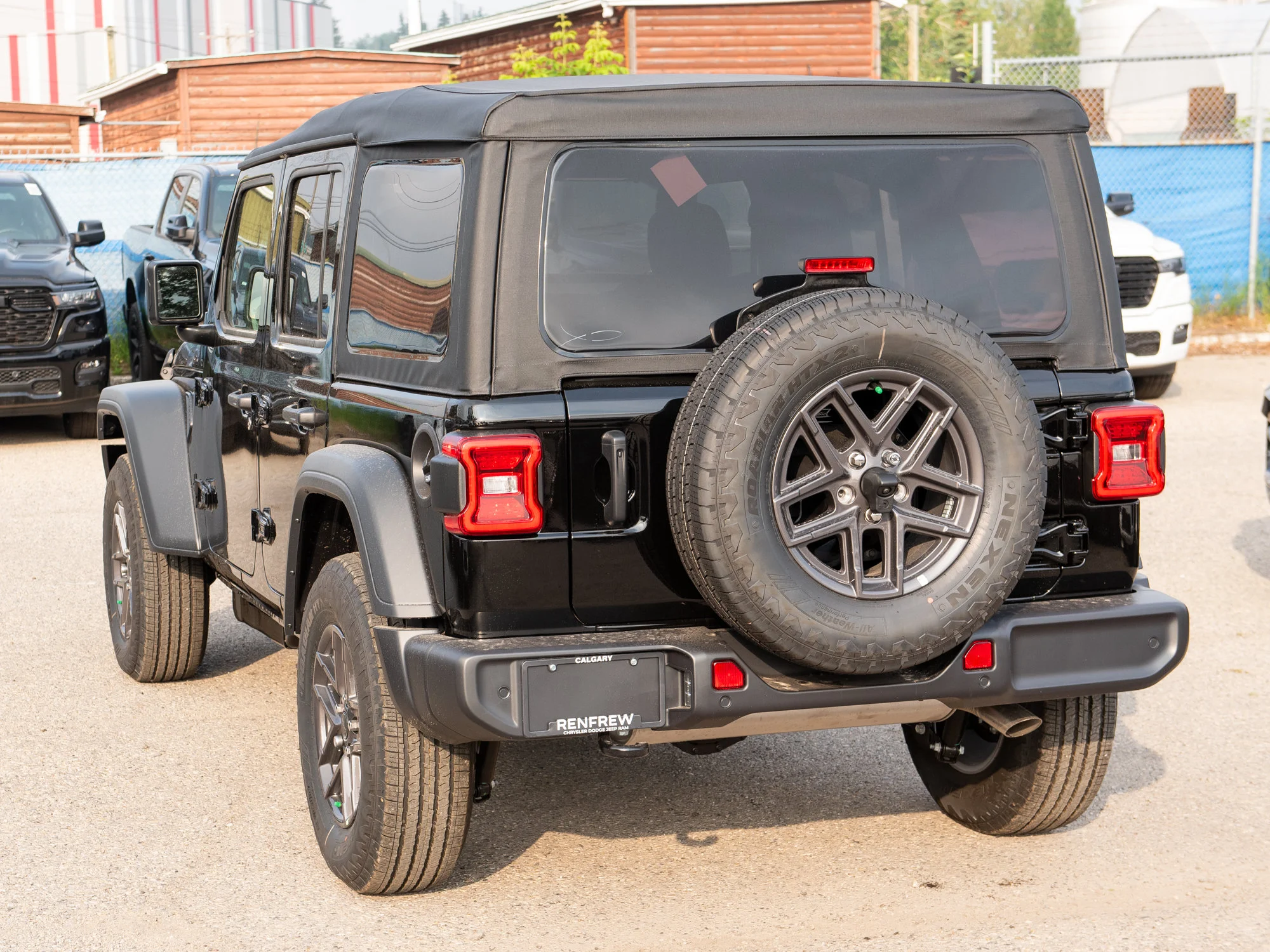 New 2026 Black Jeep Sport S* image 3
