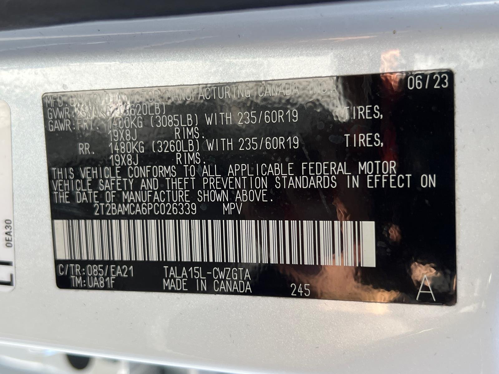 Certified Used 2023 EMINENT WHITE PEARL Lexus 350 Premium image 34