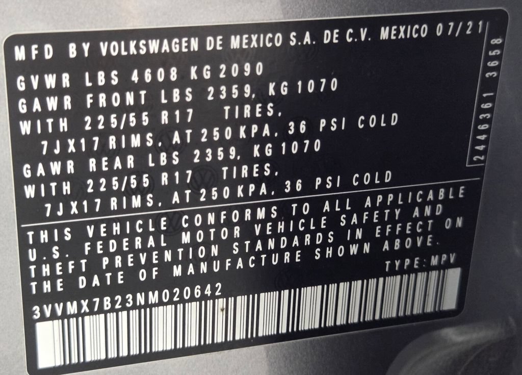 2022 Volkswagen Taos S - Photo 33