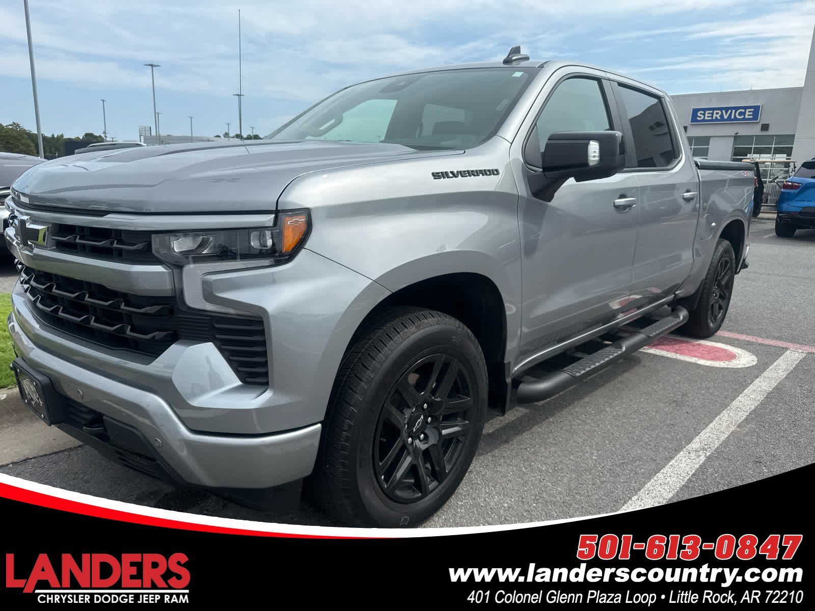 Used 2024 Sterling Gray Metallic Chevrolet RST image 1