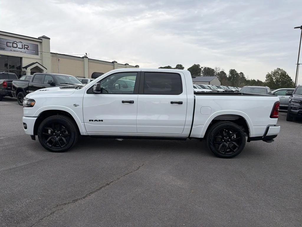 New 2026 Bright White Clear-Coat Exterior Paint RAM Laramie image 5