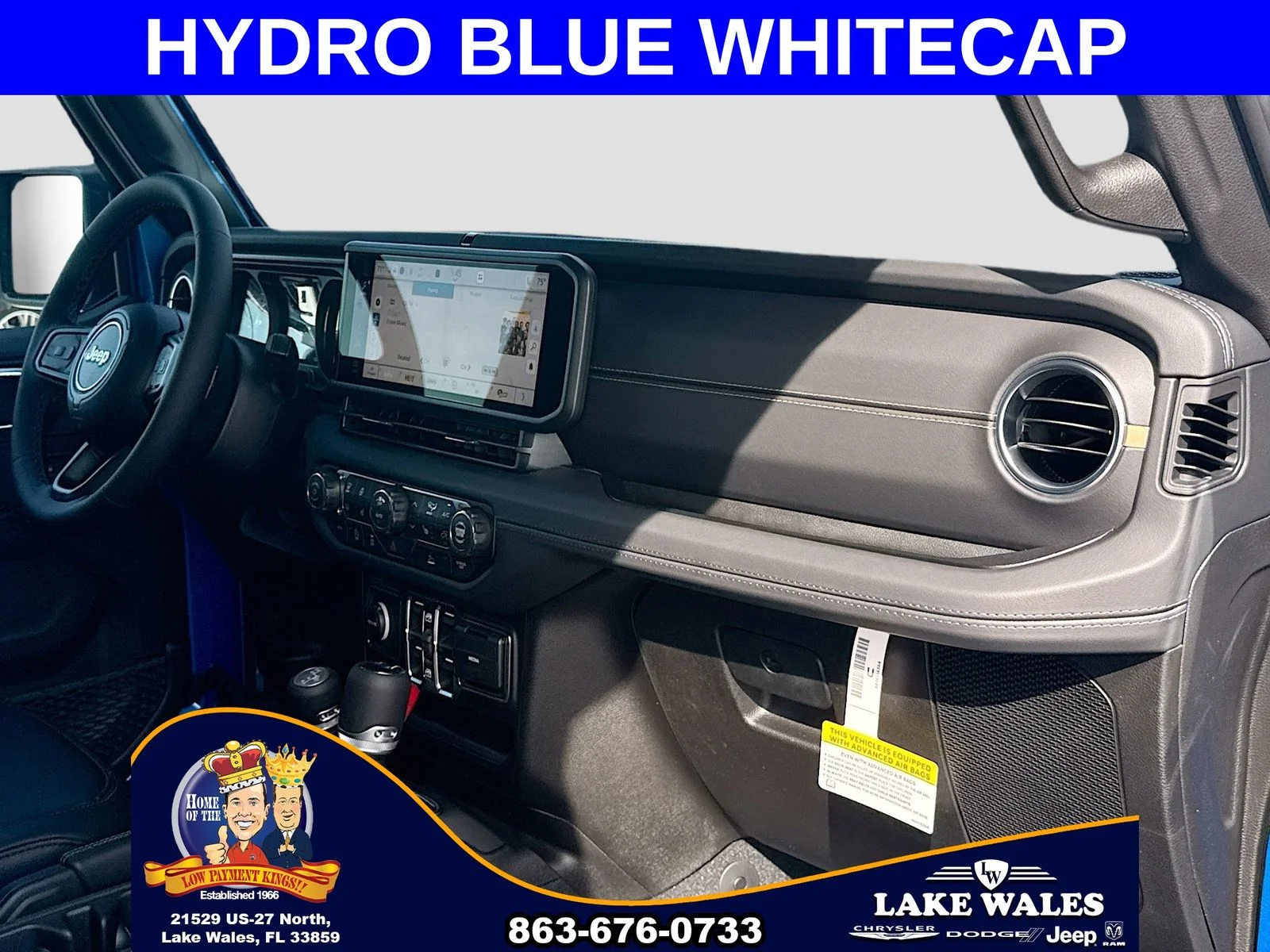 New 2026 Hydro Blue Pearl-Coat Exterior Paint Jeep  image 27
