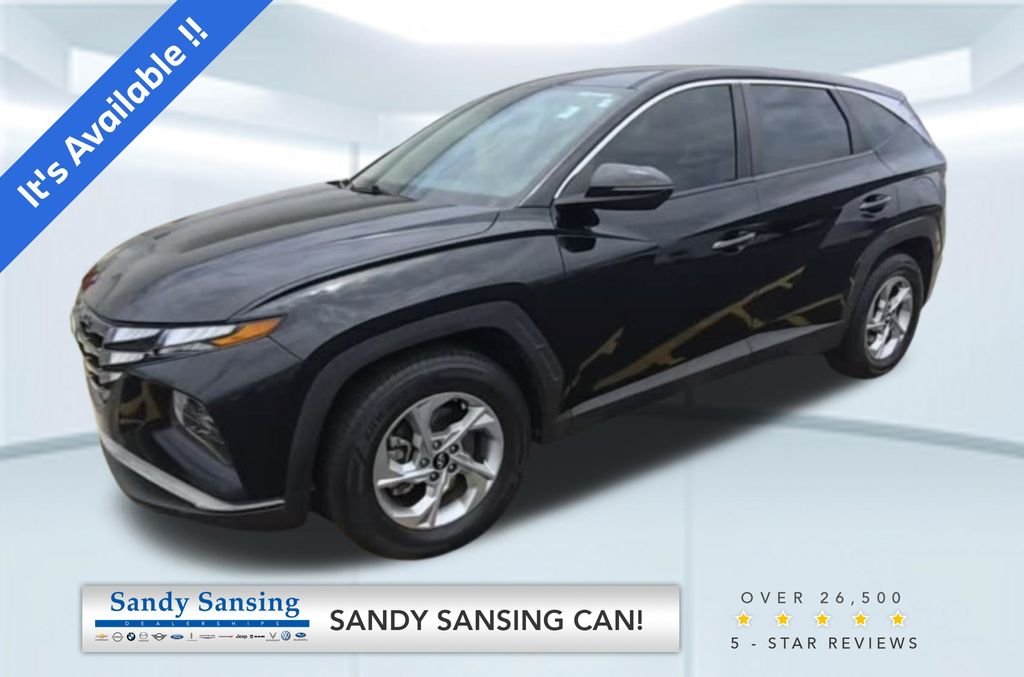 Used 2022 Black Hyundai SE image 1