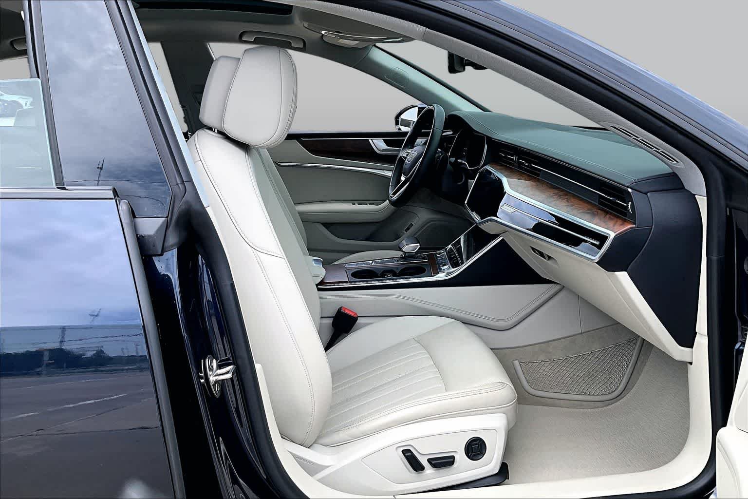 Used 2022 Firmament Blue Metallic Audi Premium Plus image 9