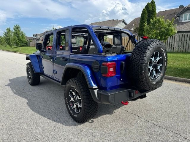Used 2019 Ocean Blue Metallic Jeep Unlimited Rubicon image 36