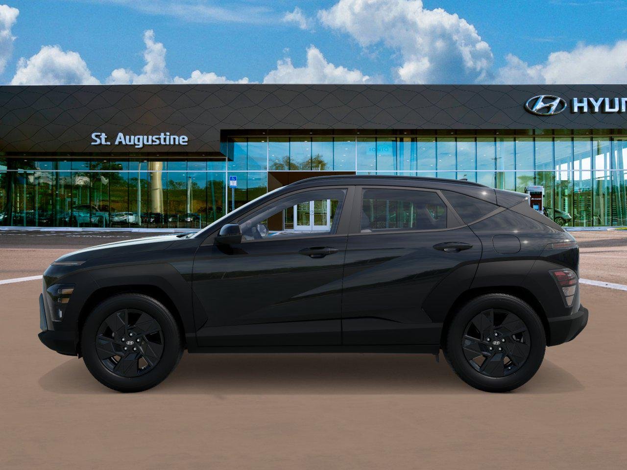 New 2027 Abyss Black Pearl Hyundai SEL Sport FWD image 3