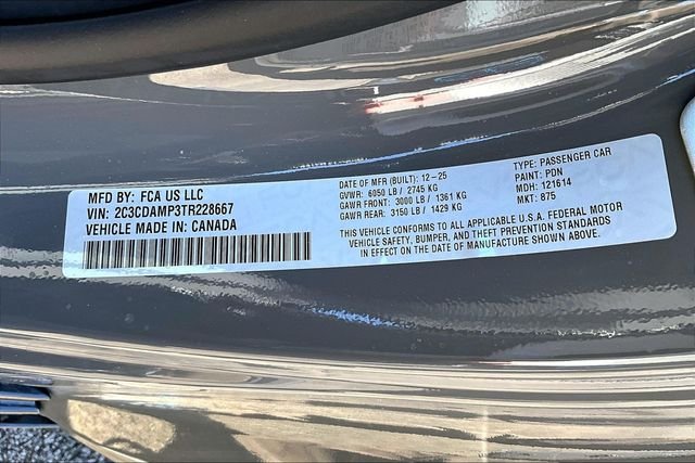 New 2026 Dodge Charger R/T Scat Pack 2D Coupe