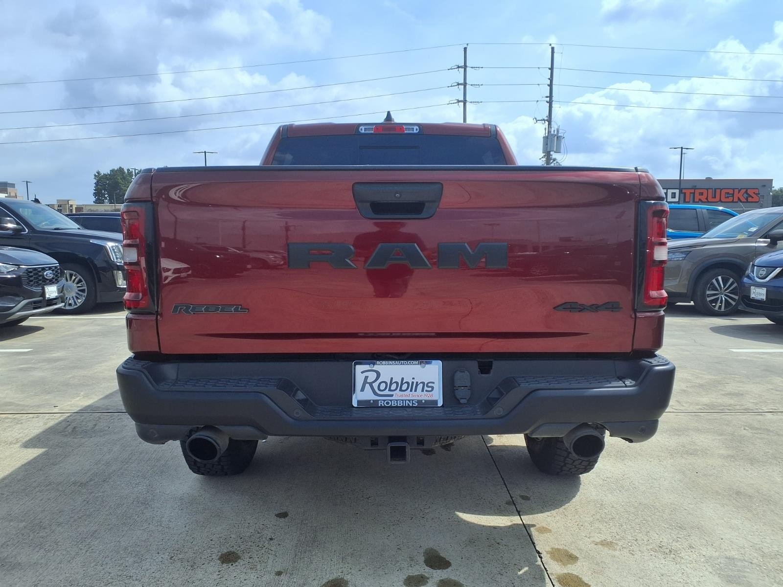 2025 Ram 1500 Rebel Red at Robbins Nissan