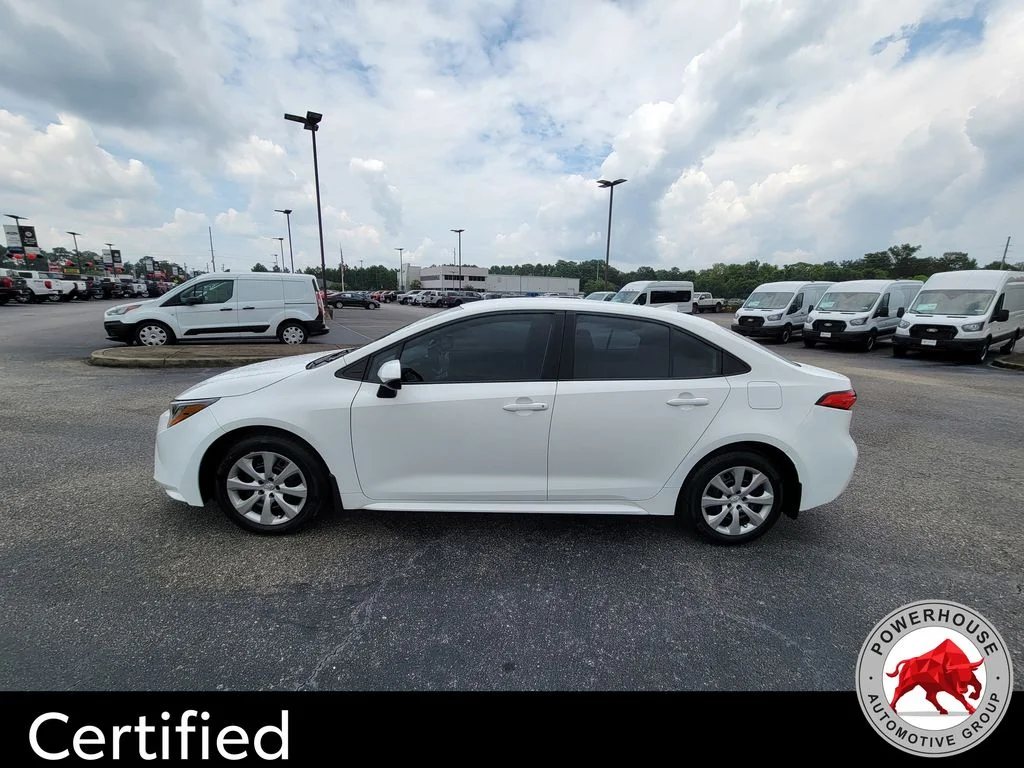 Used 2025 White Toyota LE image 2