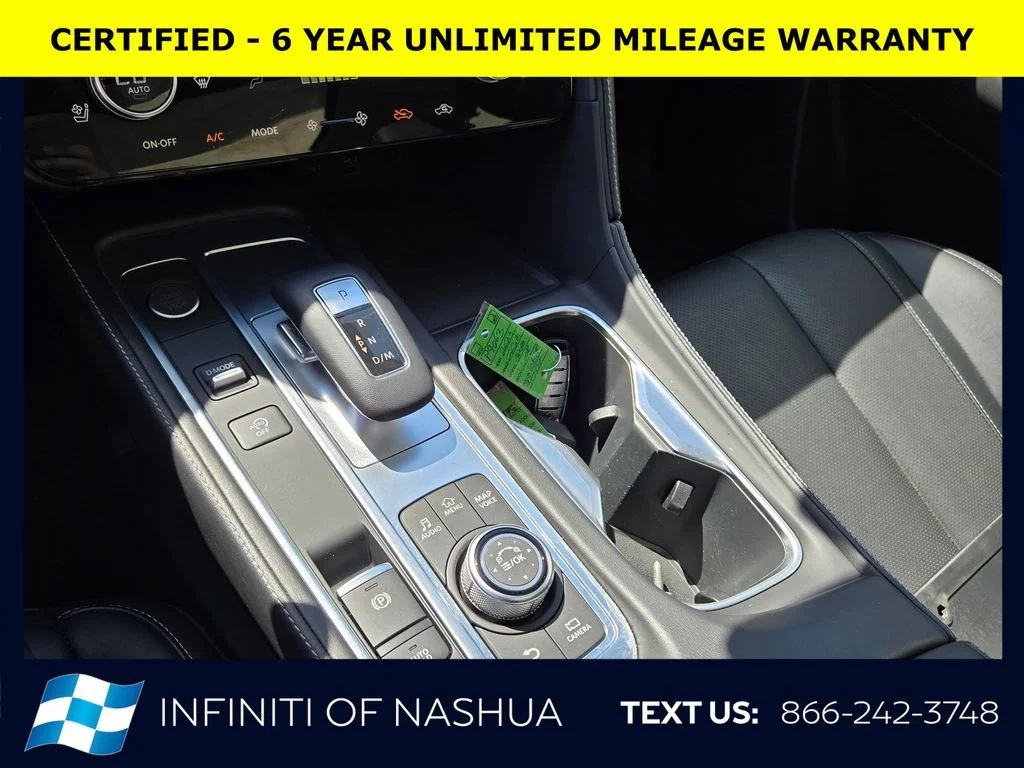 Certified Used 2023 Black INFINITI LUXE image 28