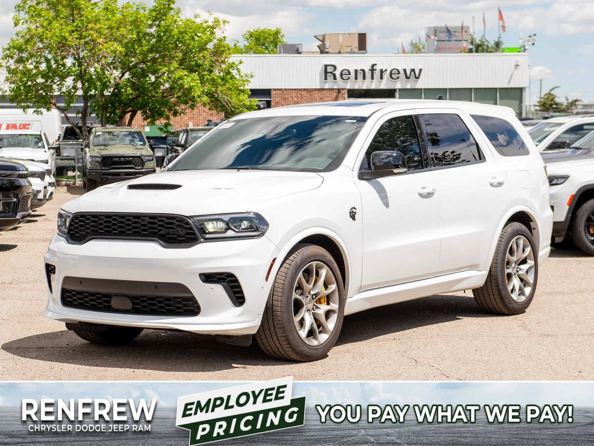 New 2026 White Dodge SRT Hellcat Jailbreak* image 1