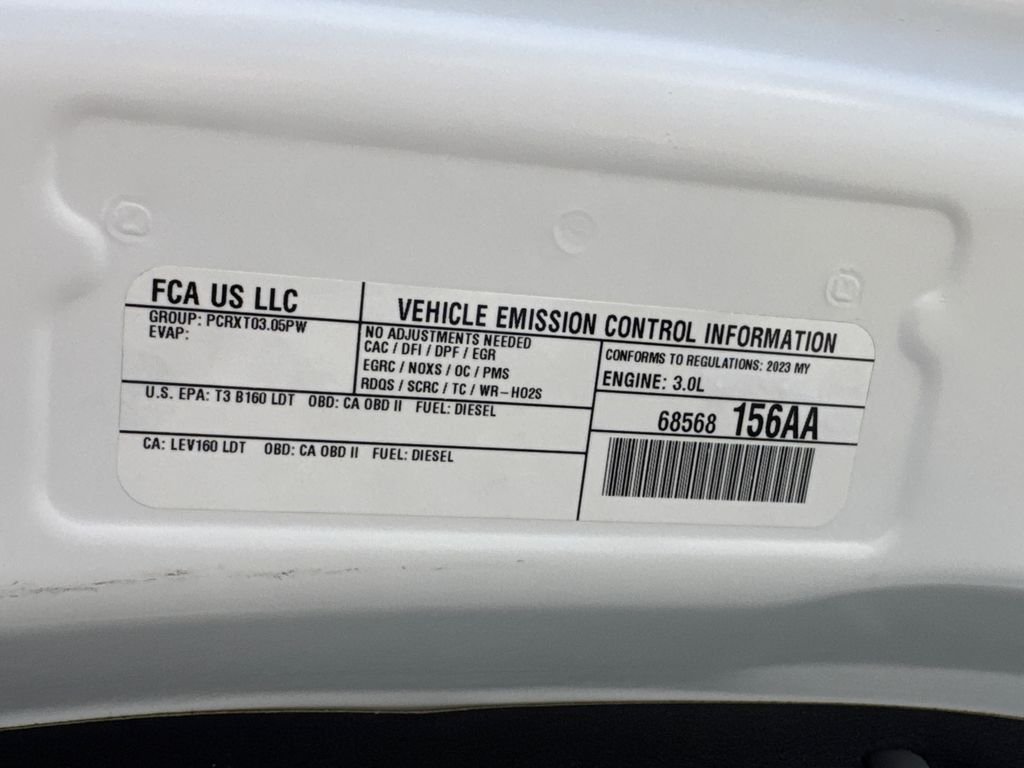 Used 2023 White Ram Laramie image 9