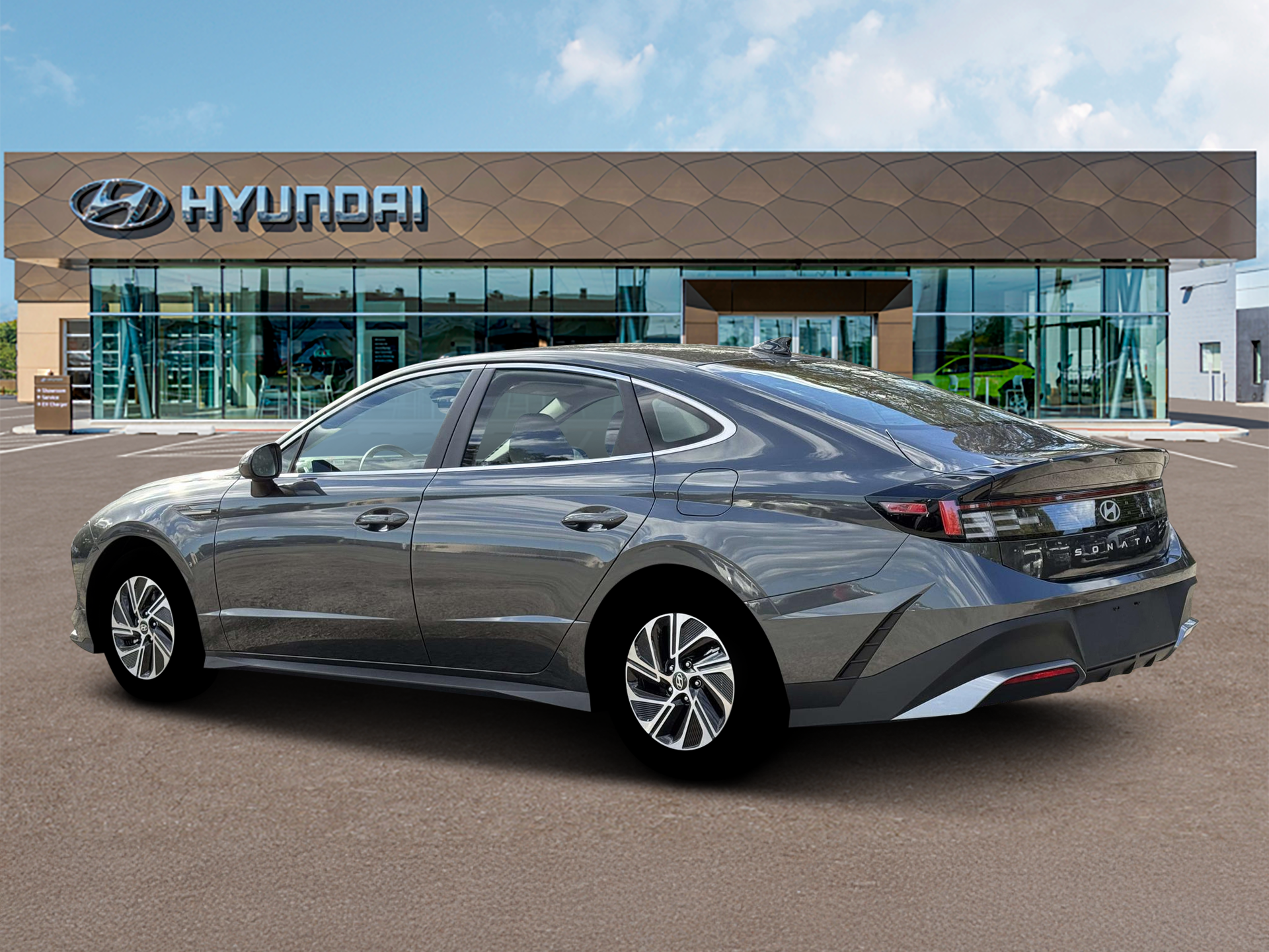 New 2026 Gray Hyundai Blue image 4
