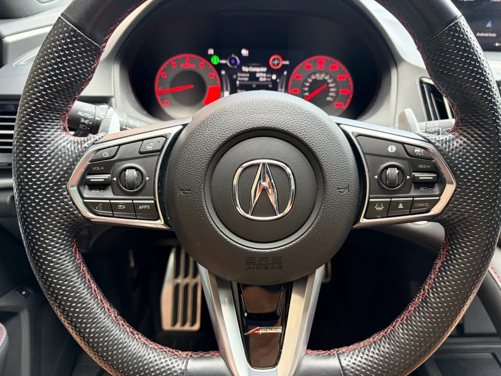 Used 2024 Platinum White Pearl Acura w/A-Spec Advance Package image 11