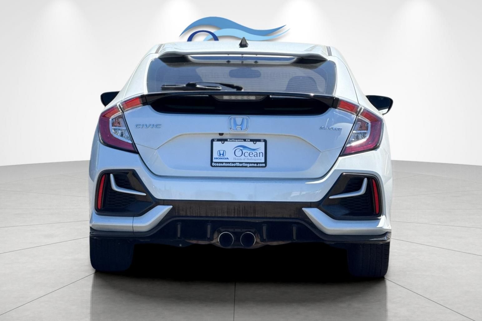 Used 2021 Platinum White Pearl Honda Sport image 5