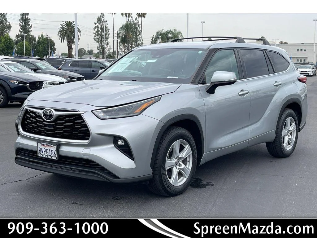 Used 2021 Celestial Silver Metallic Toyota LE image 1