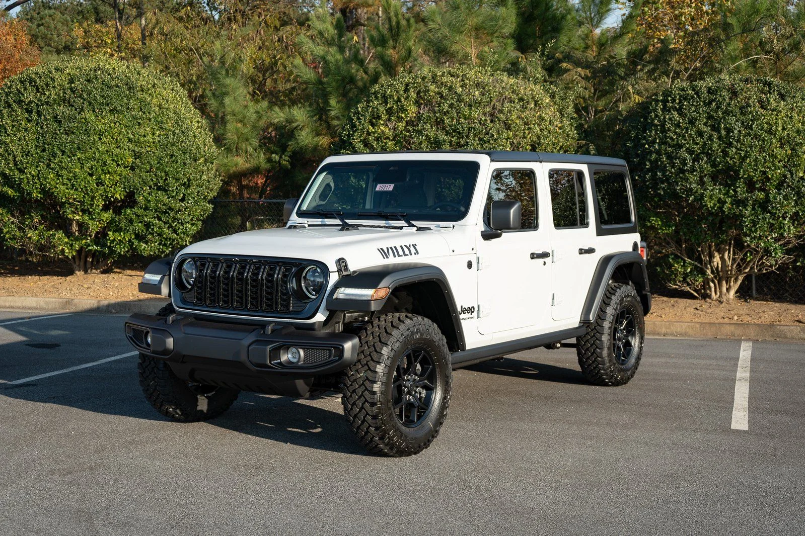 New 2026 Bright White Clearcoat Jeep Willys image 3