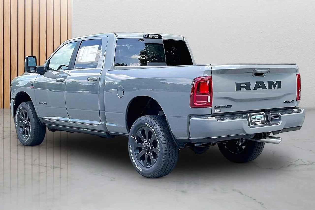New 2026 Ceramic Gray Clear-Coat Exterior Paint RAM Laramie image 6