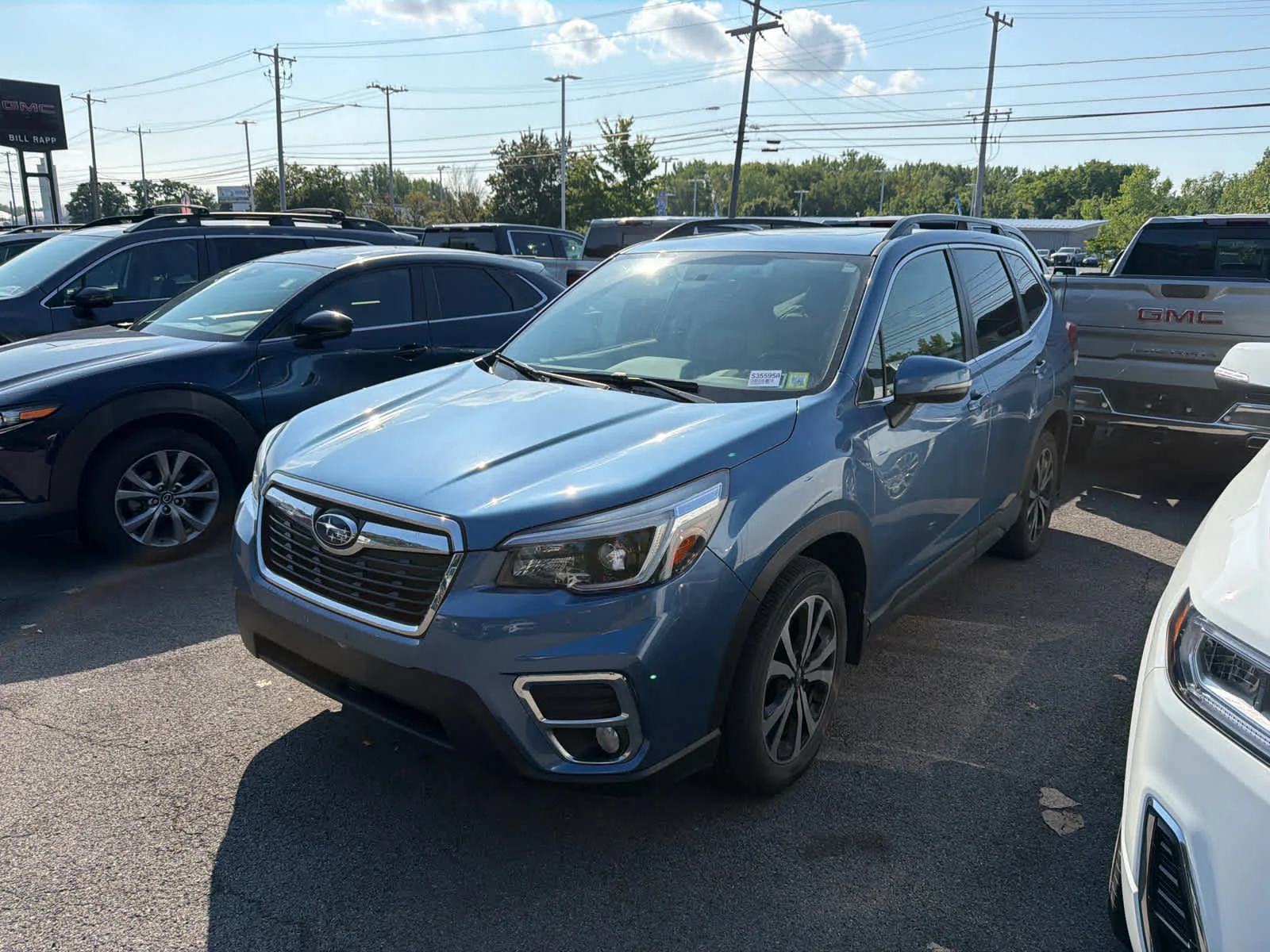 Used 2021 Horizon Blue Pearl Subaru Limited image 13