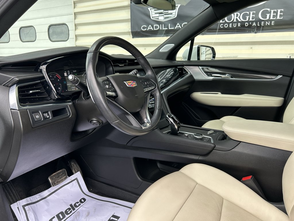 Used 2023 Crystal White Tricoat Cadillac AWD Sport image 10