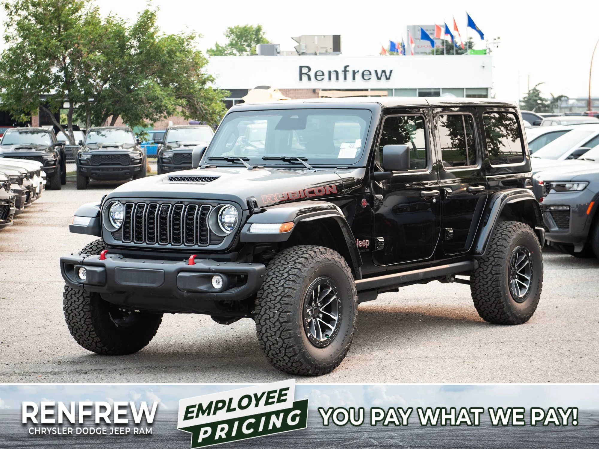 New 2026 Black Jeep Rubicon X* image 1