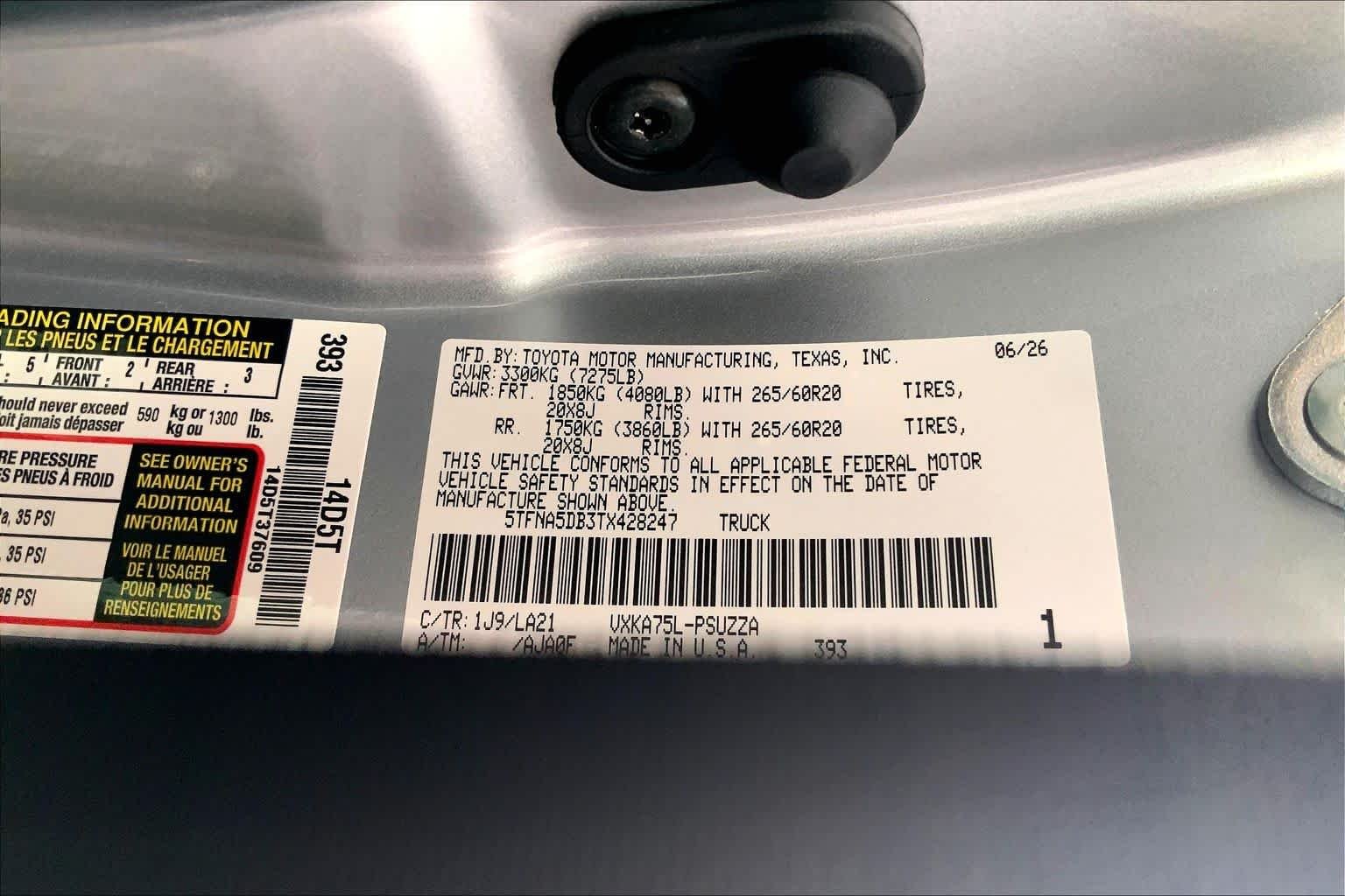 New 2026 Celestial Silver Metallic Toyota Platinum image 22