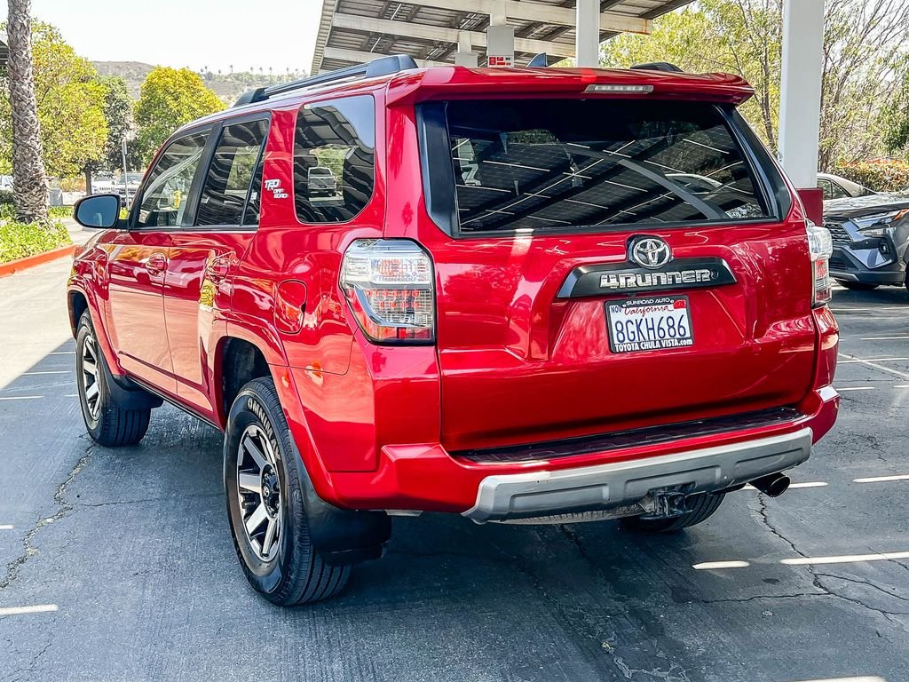 Used 2019 Red Toyota TRD Off-Road Premium image 4
