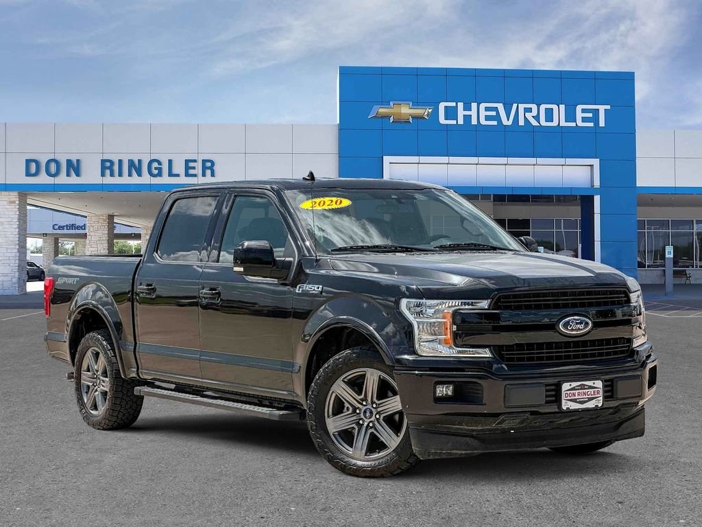 Used 2020 Black Ford Lariat image 1
