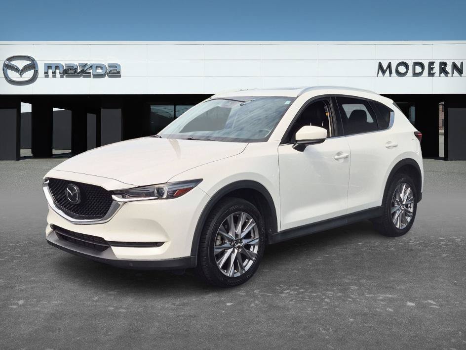 Used 2021 Snowflake White Pearl Mica Mazda Grand Touring Reserve image 1