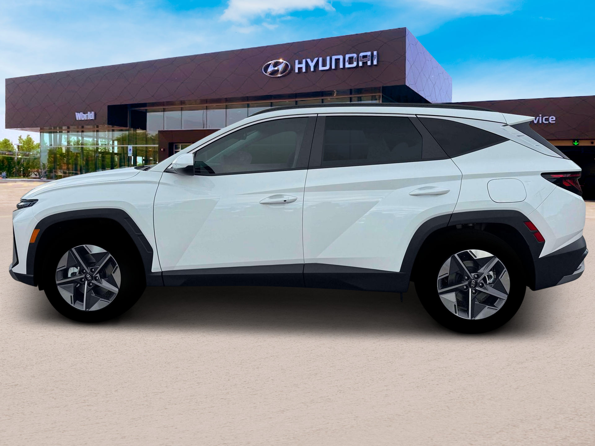 New 2026 Serenity White Pearl Hyundai SEL FWD image 3