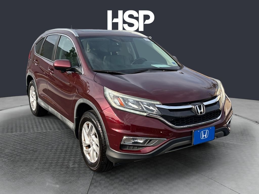 Used 2015 Basque Red Pearl II Honda EX-L image 7